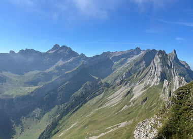 View of the Appenzell Alps