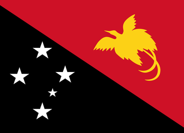 The Flag of Papua New Guinea