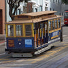 Cable car in San Francisco
