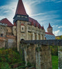 Magnificent Gothic castle located in Hunedoara, Romania. Considered one of Europe's largest castles