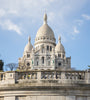 Sacré-Cœur Basilica, Paris, distinctive Romanesque-Byzantine style, dome, towers, striking white limestone 